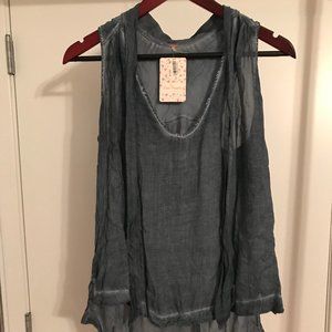 Free People Tie-front Top NWT Size Small